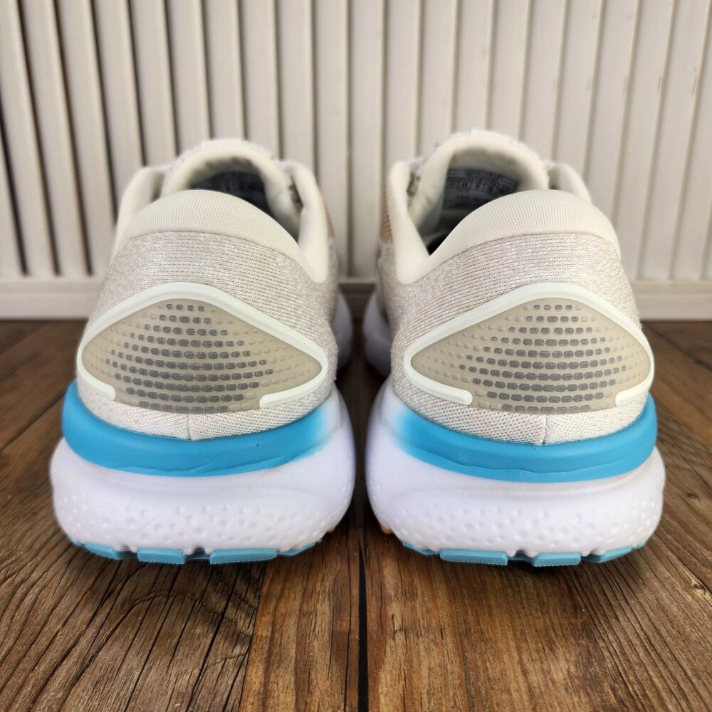 Brooks Ghost 16 Running Shoes Womens Sz 11 B Coconut Blue Sneakers 1204071B181 - Picture 4 of 9